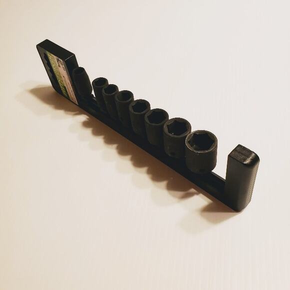 Pittsburgh 8pc Piece 3/8" Drive Metric Impact Swivel Socket Set - Picture 9 of 12